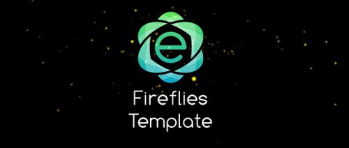 Fireflies Template preview image